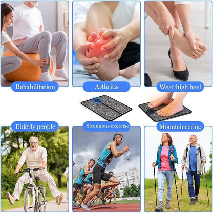 HealStep™ Smart EMS Foot Therapy Mat