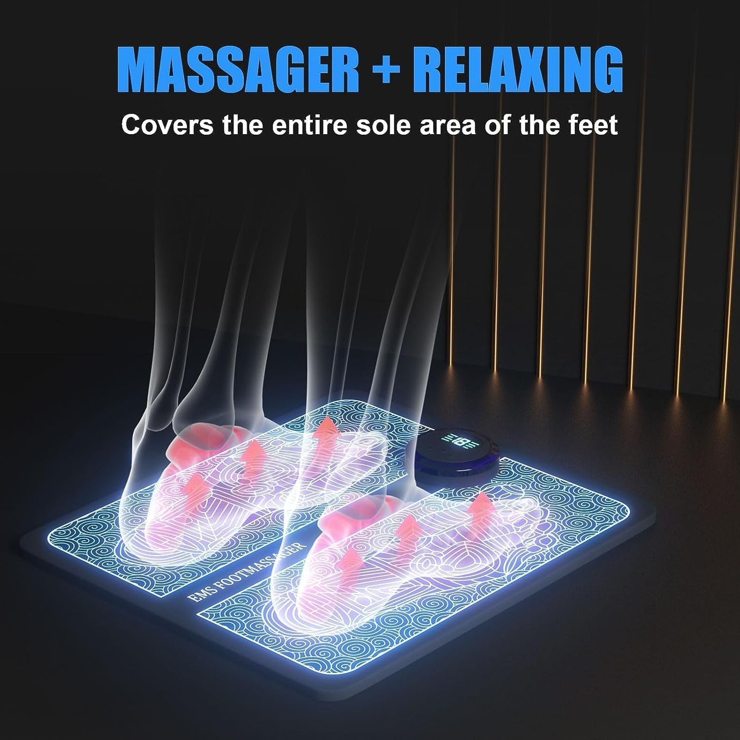 HealStep™ Smart EMS Foot Therapy Mat