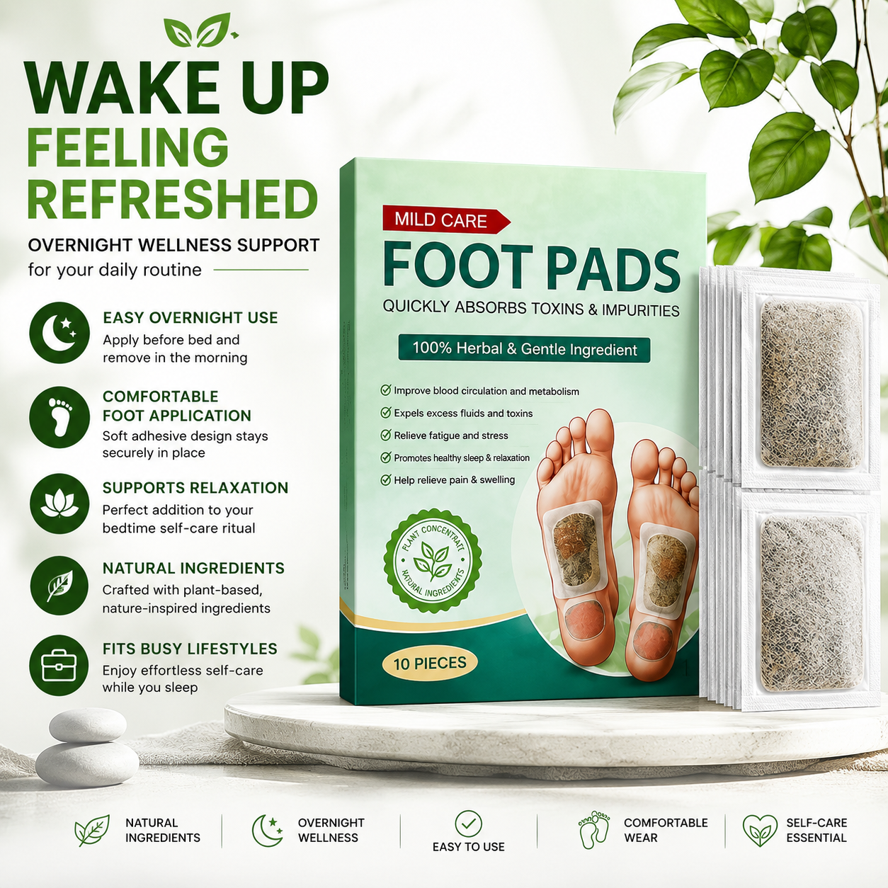 HealRelief™ Herbal Detox Foot Patches