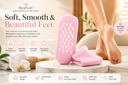 HealSoft™ Moisturizing Gel Spa Socks