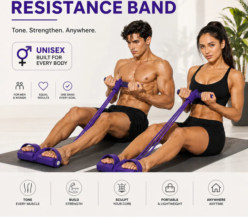HealFlex™ Yoga Pedal Puller Resistance Band